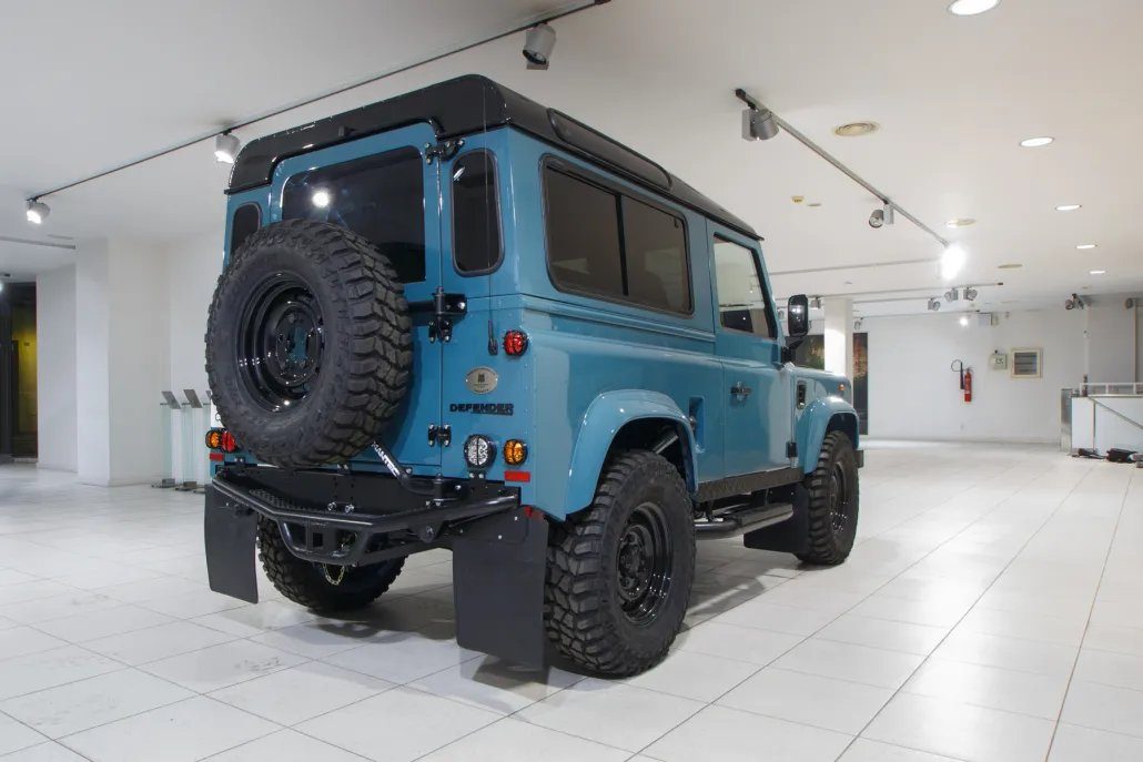 Formentera rear quarter in showroom